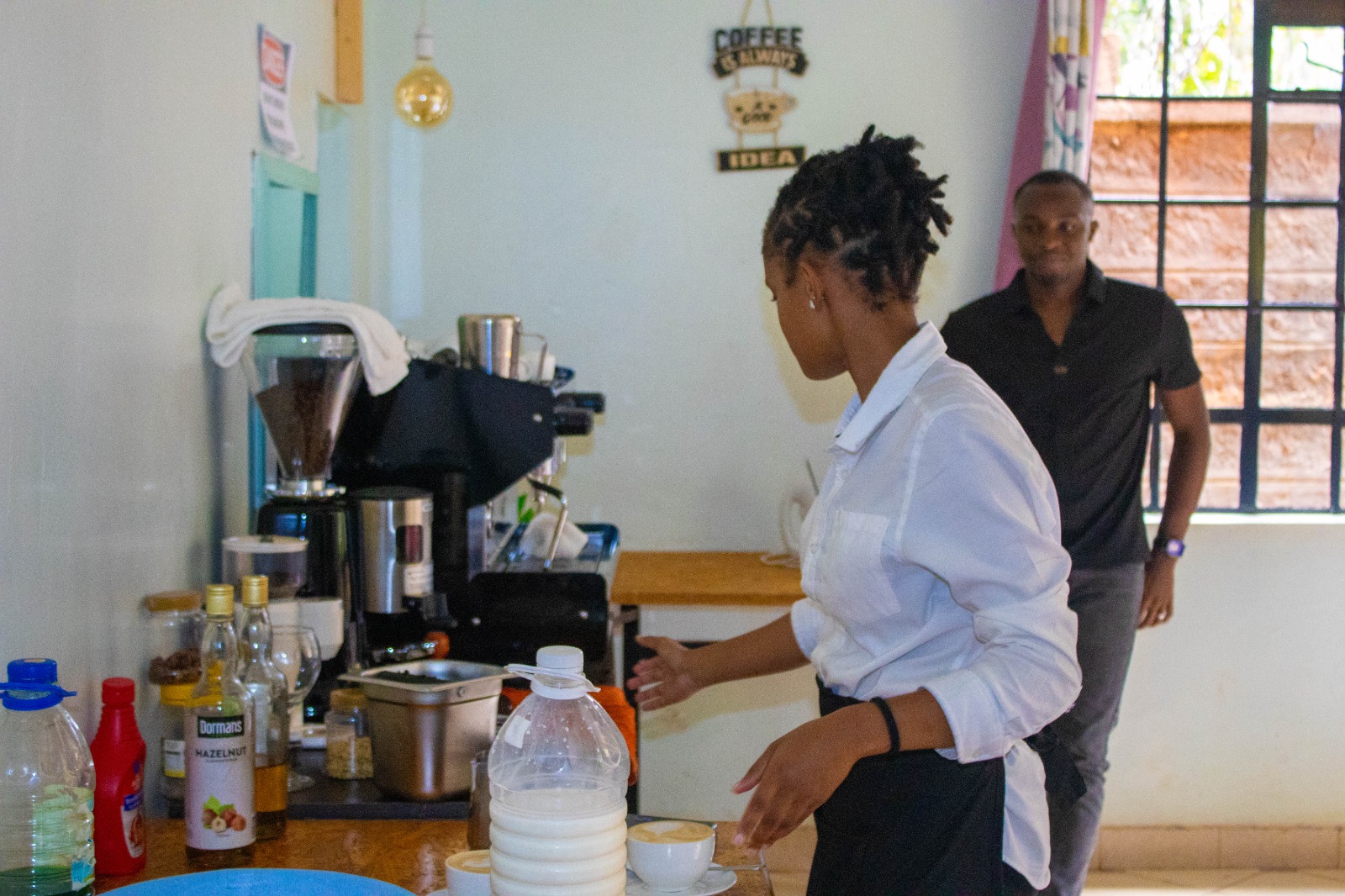Pro Serve students in training